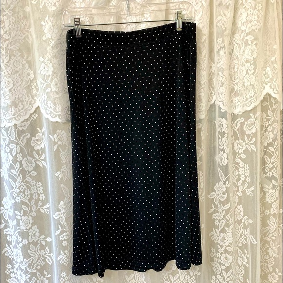 Chico's Dresses & Skirts - 🛑SOLD🛑Chico’s Pin Dot Career Knit Skirt